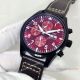 Best Replica IWC Pilot's Cherry red Face Rose Gold Automatic Watches (2)_th.jpg